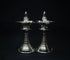 Pure Silver Pair of Deepalu 105 grams